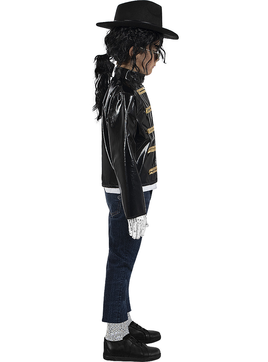 HeliumKing Chlapčenská kostýmový bunda - Michael Jackson Veľkosť - deti: M: 105 - 116 cm