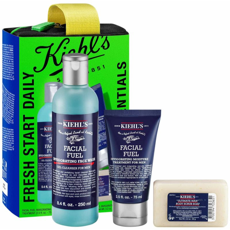 Kiehl's Facial Fuel darčeková sada pre mužov