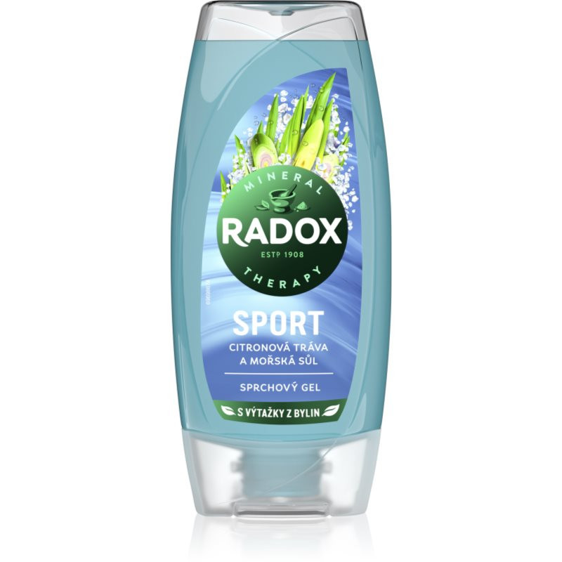 Radox Sport Mint & Sea Salt energizujúci sprchový gél pre ženy 225 ml