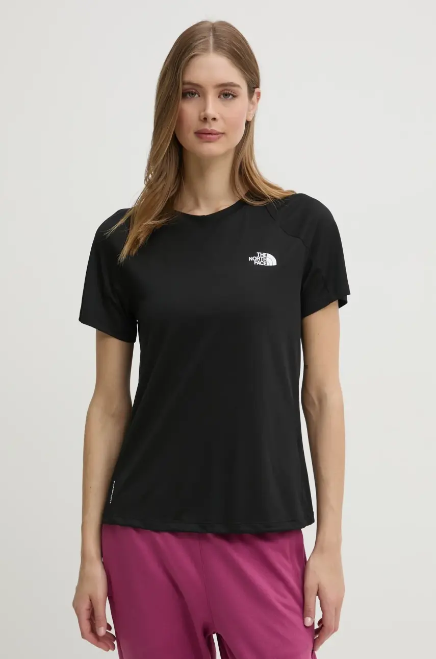 Športové tričko The North Face Flex čierna farba, NF0A8BEWJK31