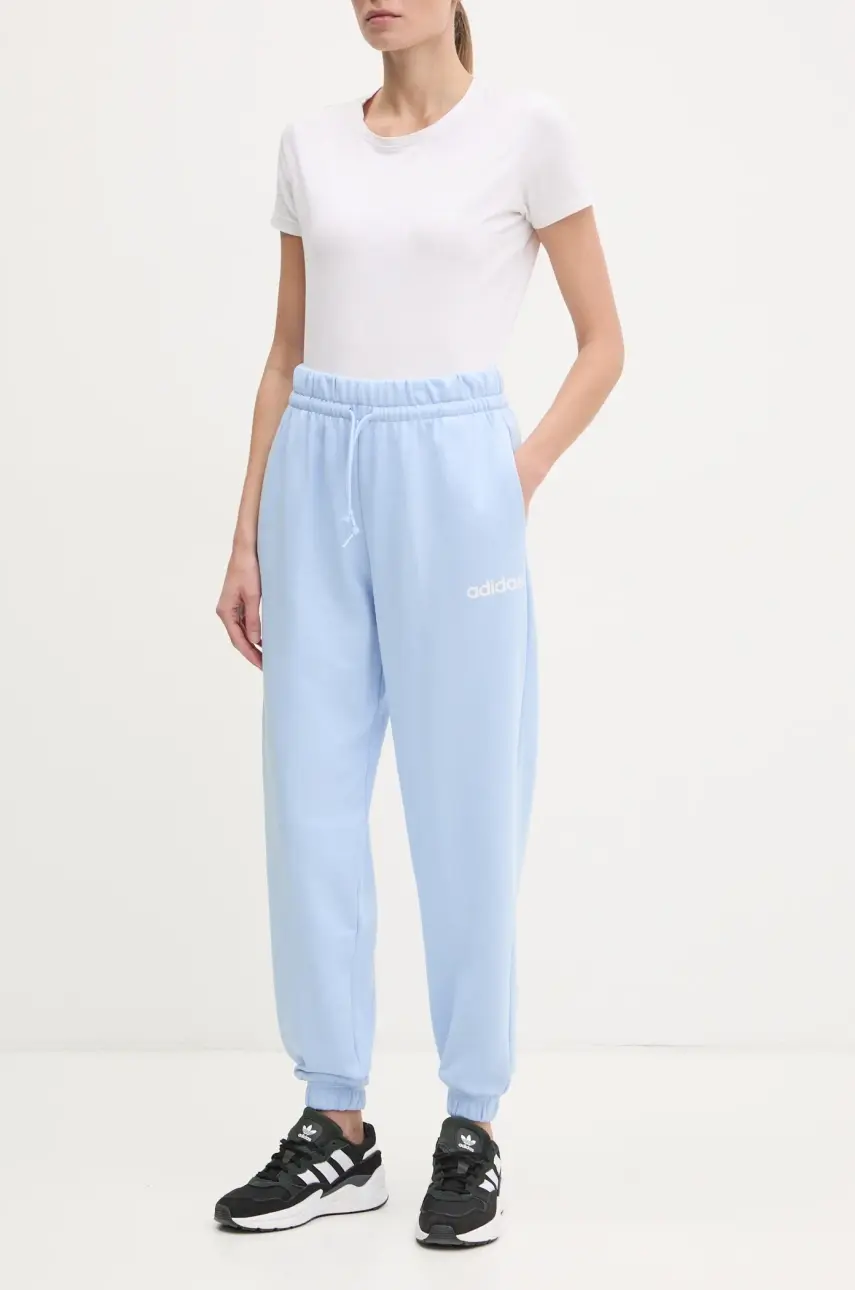 Tepláky adidas Essentials Linear s potlačou, JC5951