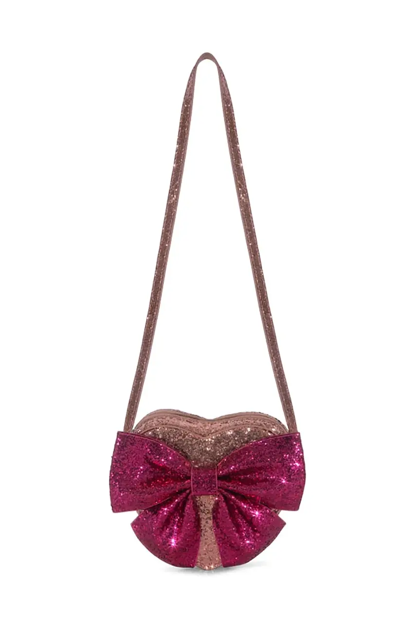 Detská kabelka Konges Sløjd TUT BOW SHOULDER BAG ružová farba, KS102389