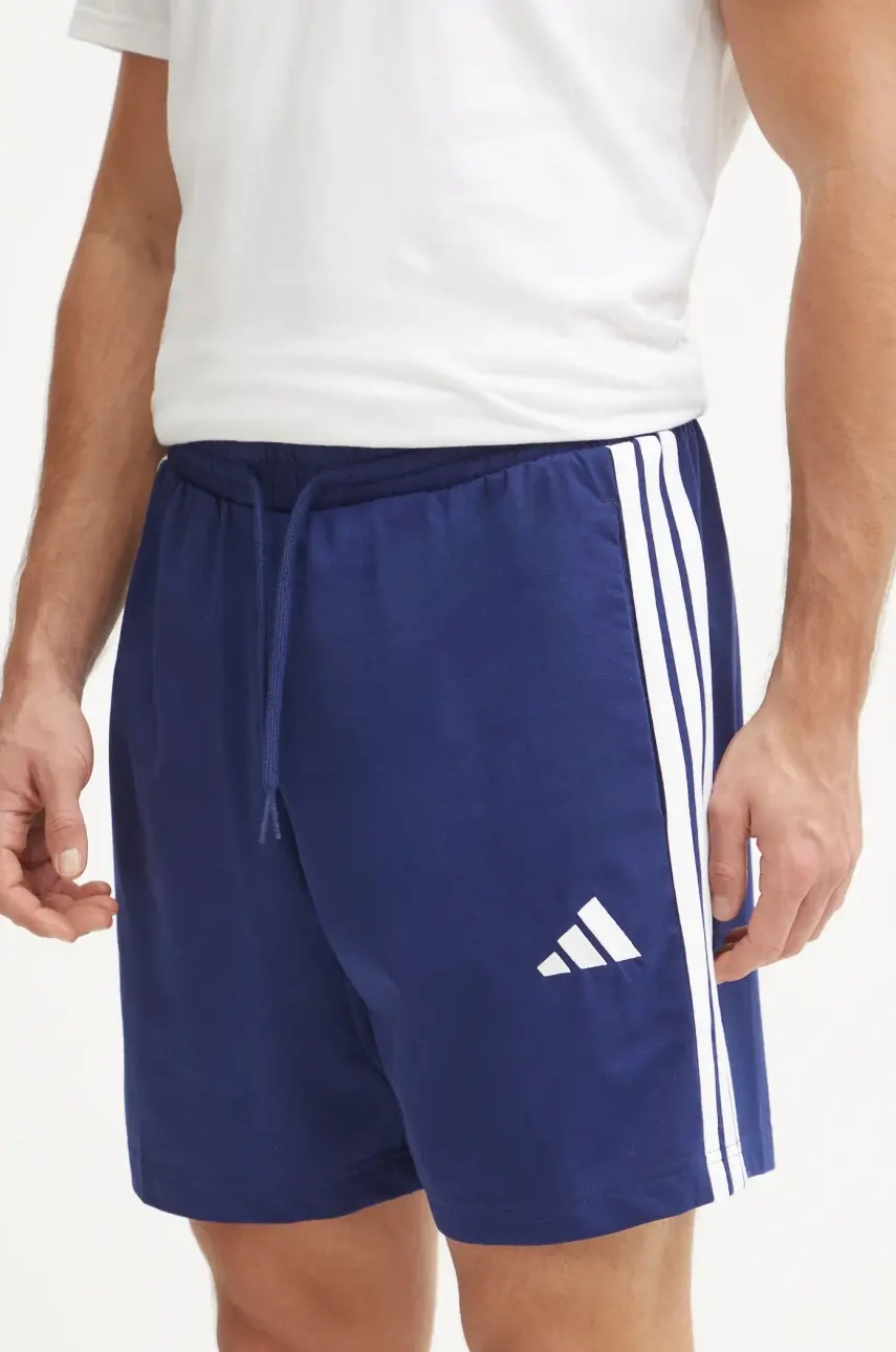 Šortky adidas Essentials pánske, tmavomodrá farba, JF3679
