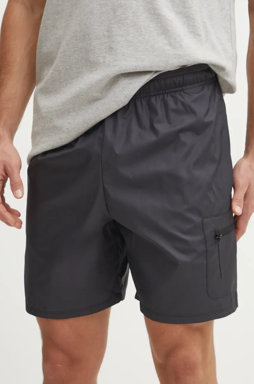 Šortky adidas City Escape pánske, čierna farba, JF3282