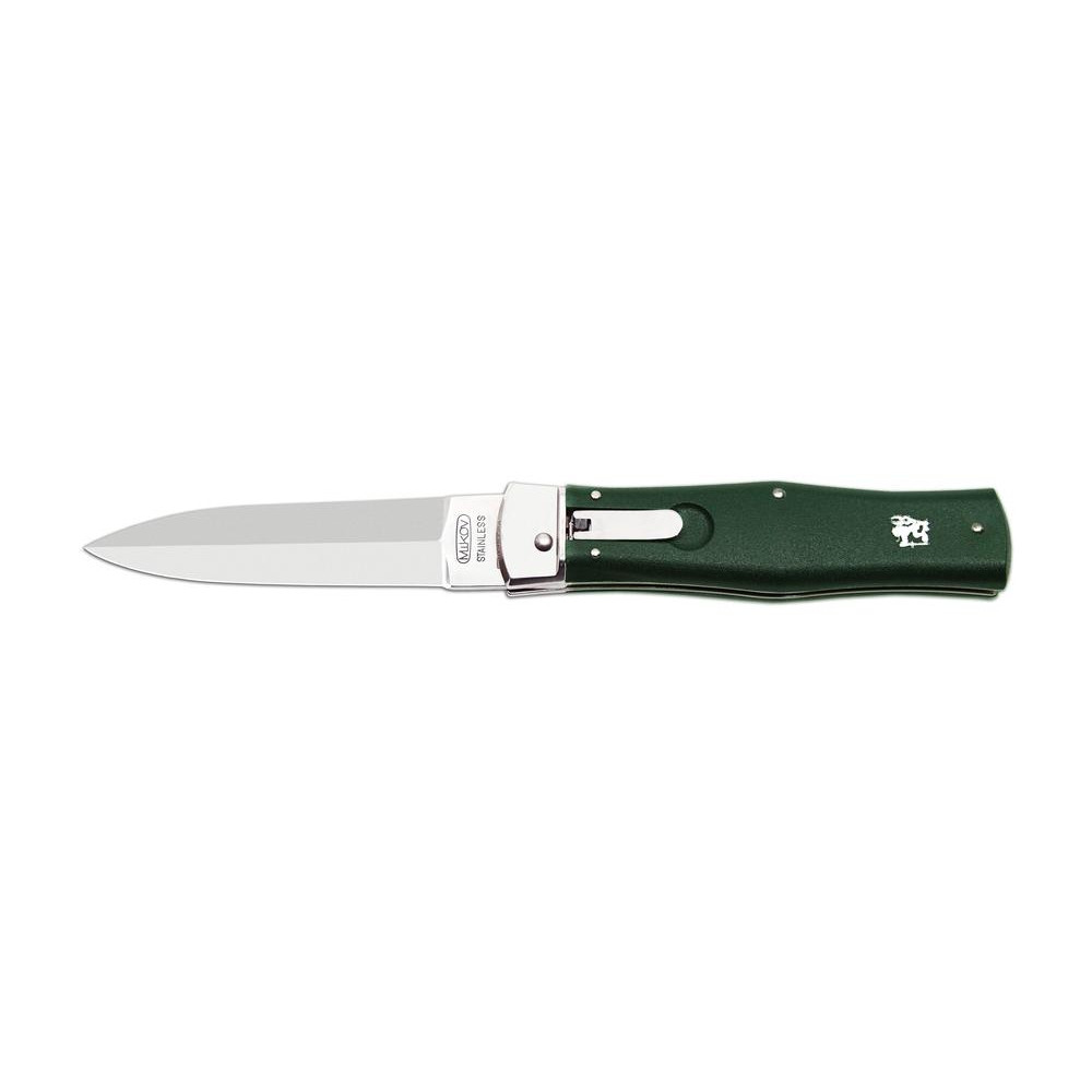 Nôž vyhadzovací Mikov Predator 241-NH-1/N Klip - tmavo zelený