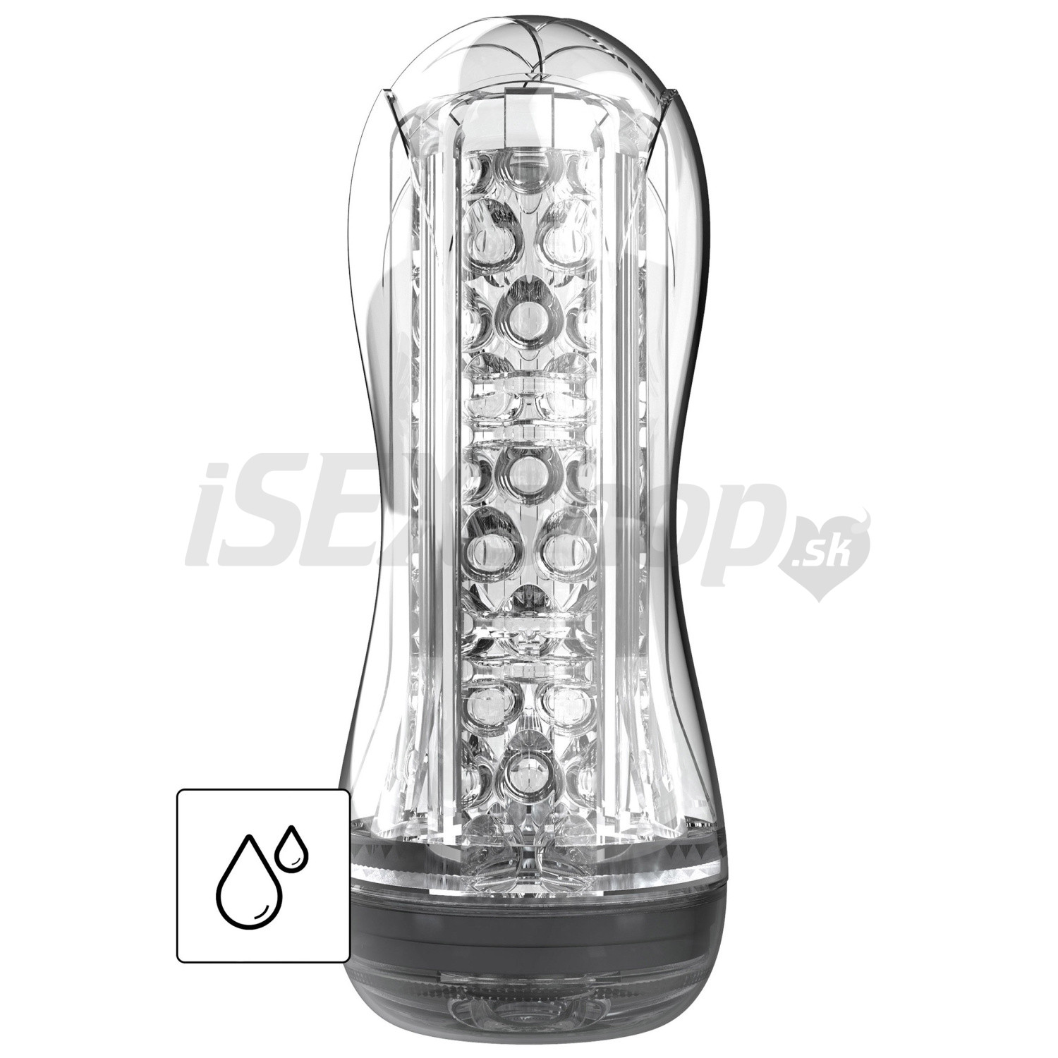 ToyJoy Hero Blast Vacuum Stroker Big Clear