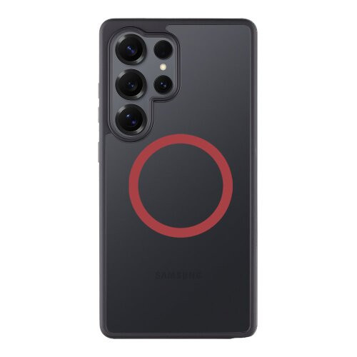 Puzdro Tactical Magsafe Hyperstealth 2.0 Samsung Galaxy S25 Ultra - čierno-červené