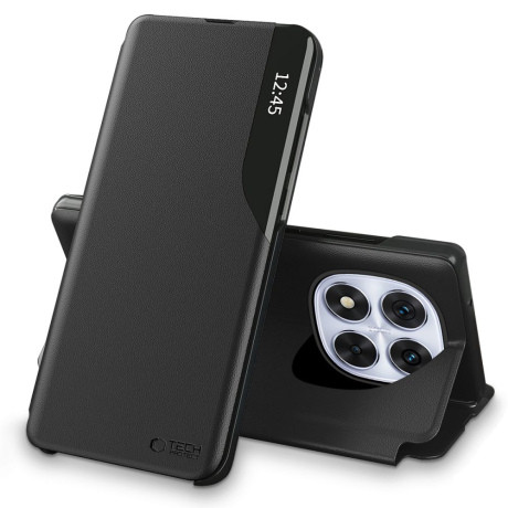 Tech-Protect Smart View knižkové puzdro na Xiaomi Redmi Note 14 Pro 5G / Poco X7 5G, čierne