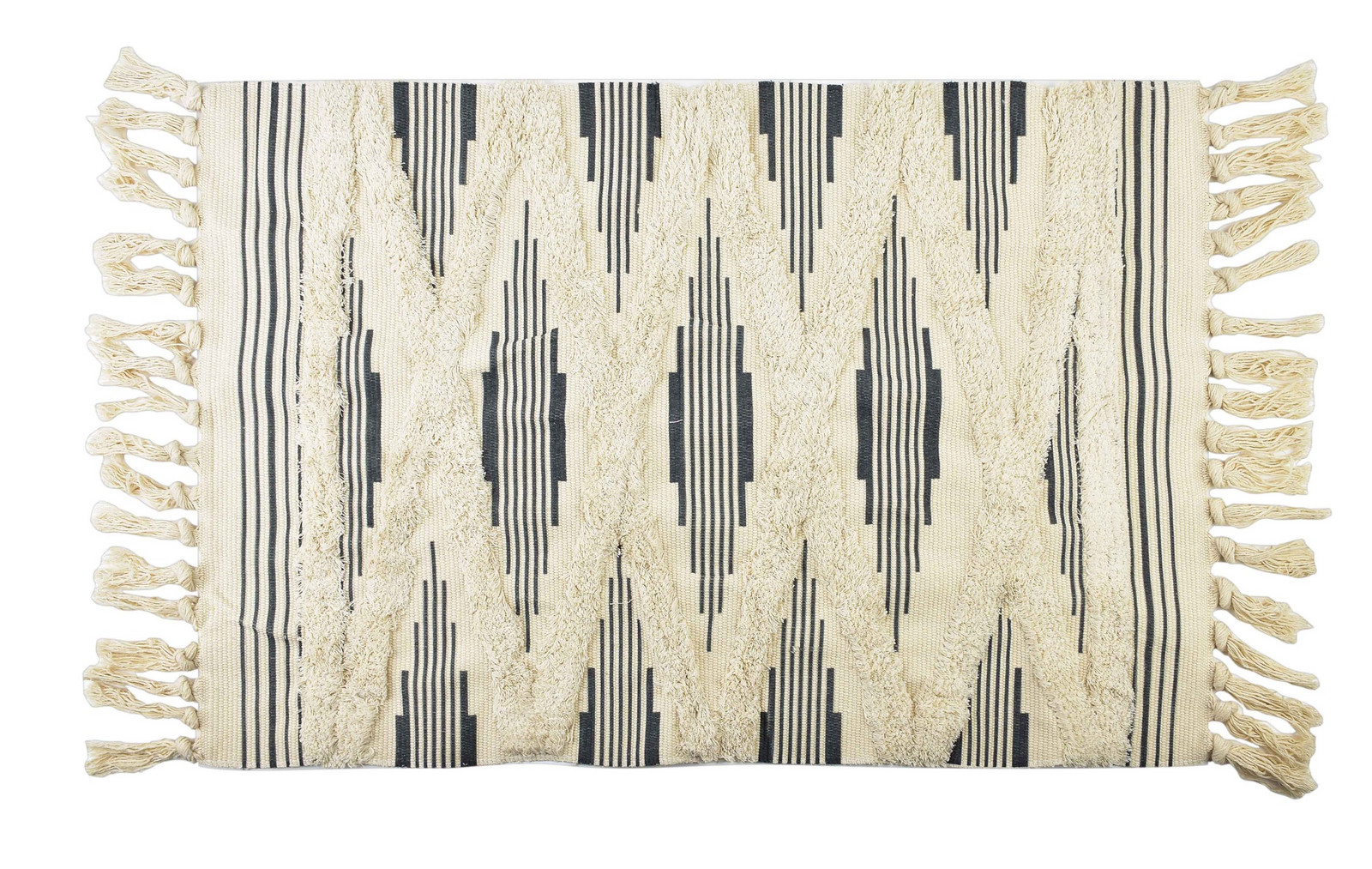 Dekorativní koberec BOHO II 90x60 cm béžový/šedý