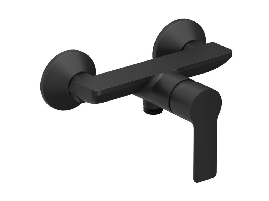 RAVAK - Flat Vaňová batéria do podlahy, čierna X070441