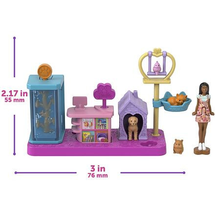 Mattel Barbie MINI BARBIELAND HERNÝ SET - ZVERIMEX