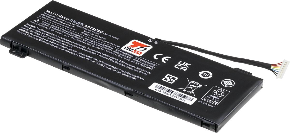 Batéria T6 Power Acer Nitro AN515-55, Aspire A715-74G, PH315-52, 3730mAh, 57,4Wh, 4cell, Li-pol