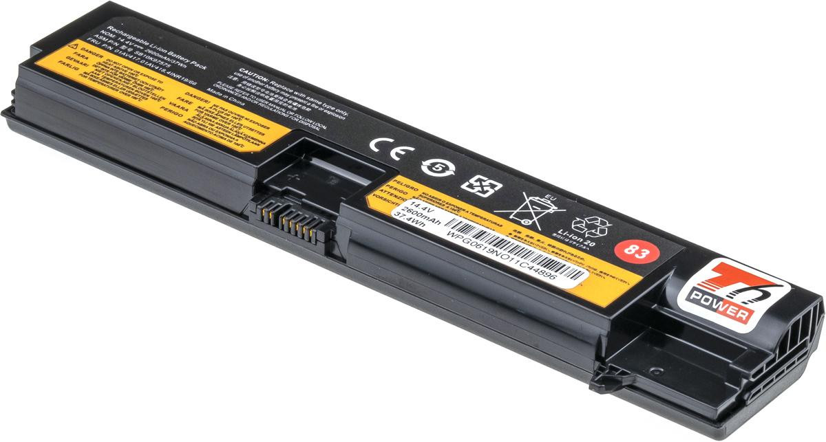 Batéria T6 Power Lenovo ThinkPad E570, E575, E570c, 2600mAh, 38Wh, 4cell