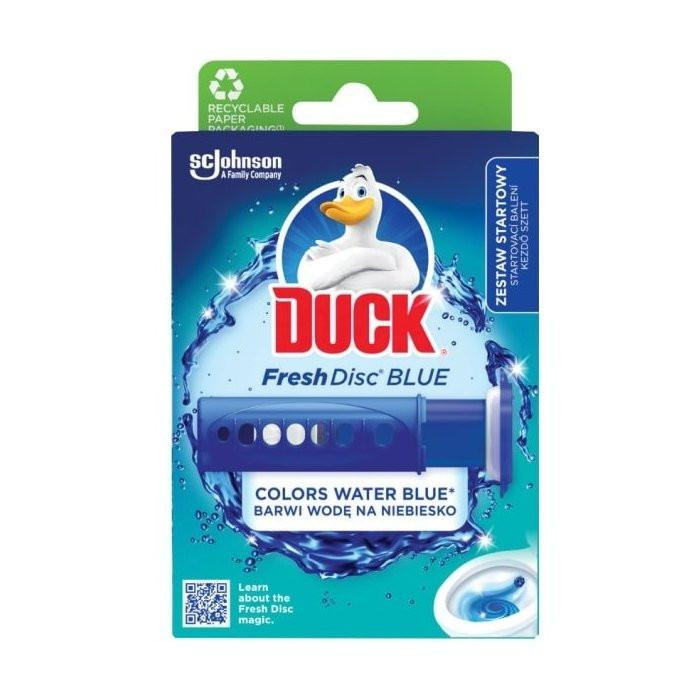 WC čistič Duck Fresh Disc Color Water Blue 36ml