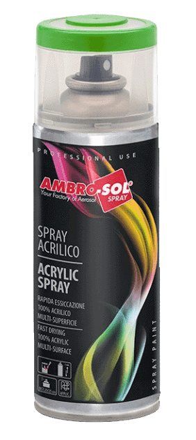 AMBRO-SOL - Univerzálna akrylová farba v spreji RAL 3007 - čiernočervená, 0,4 L
