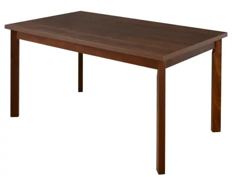Obdĺžny jedálenský stôl Molena 140x80 cm, orech%