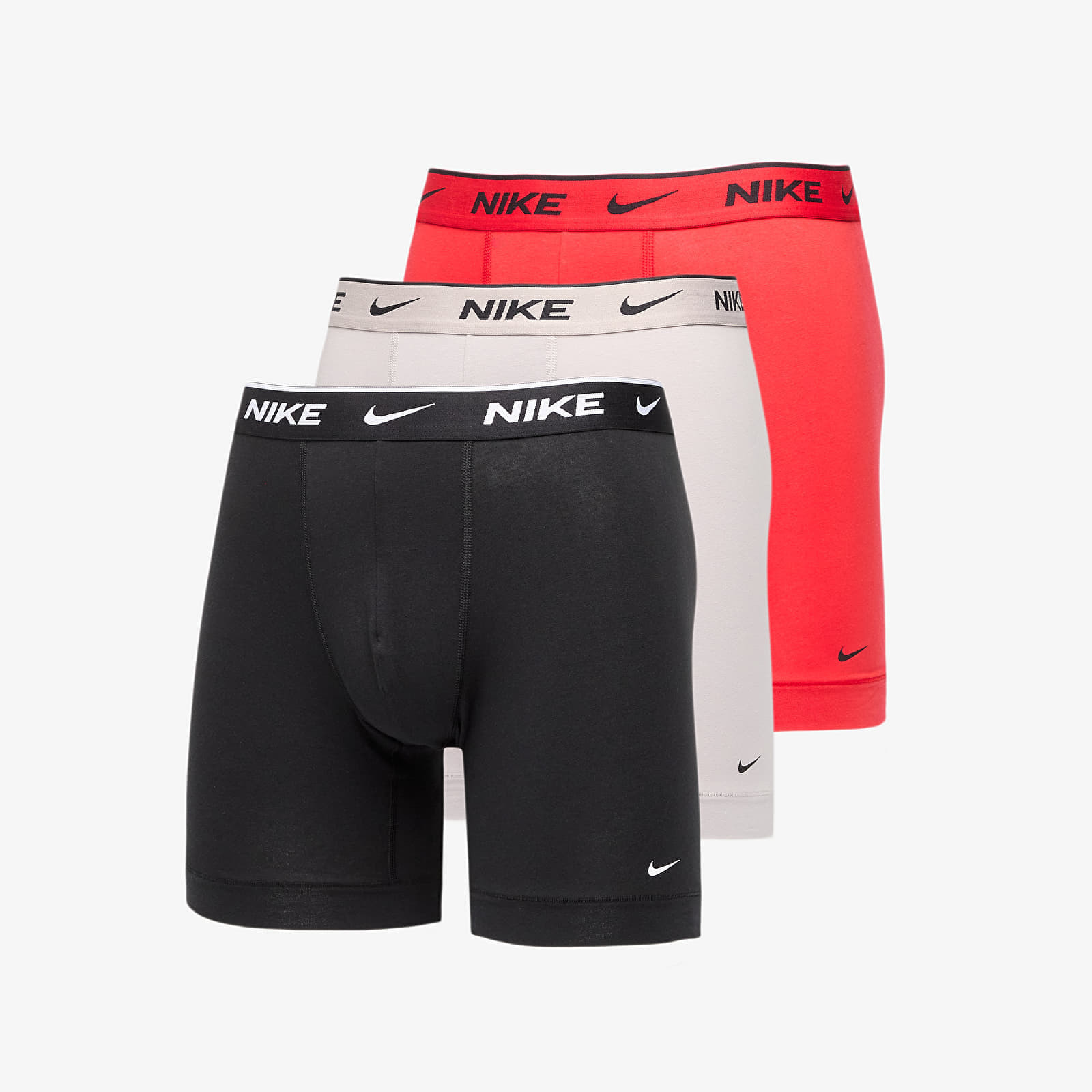 Nike Everyday Cotton Stretch Boxer Brief 3-Pack Multicolor M