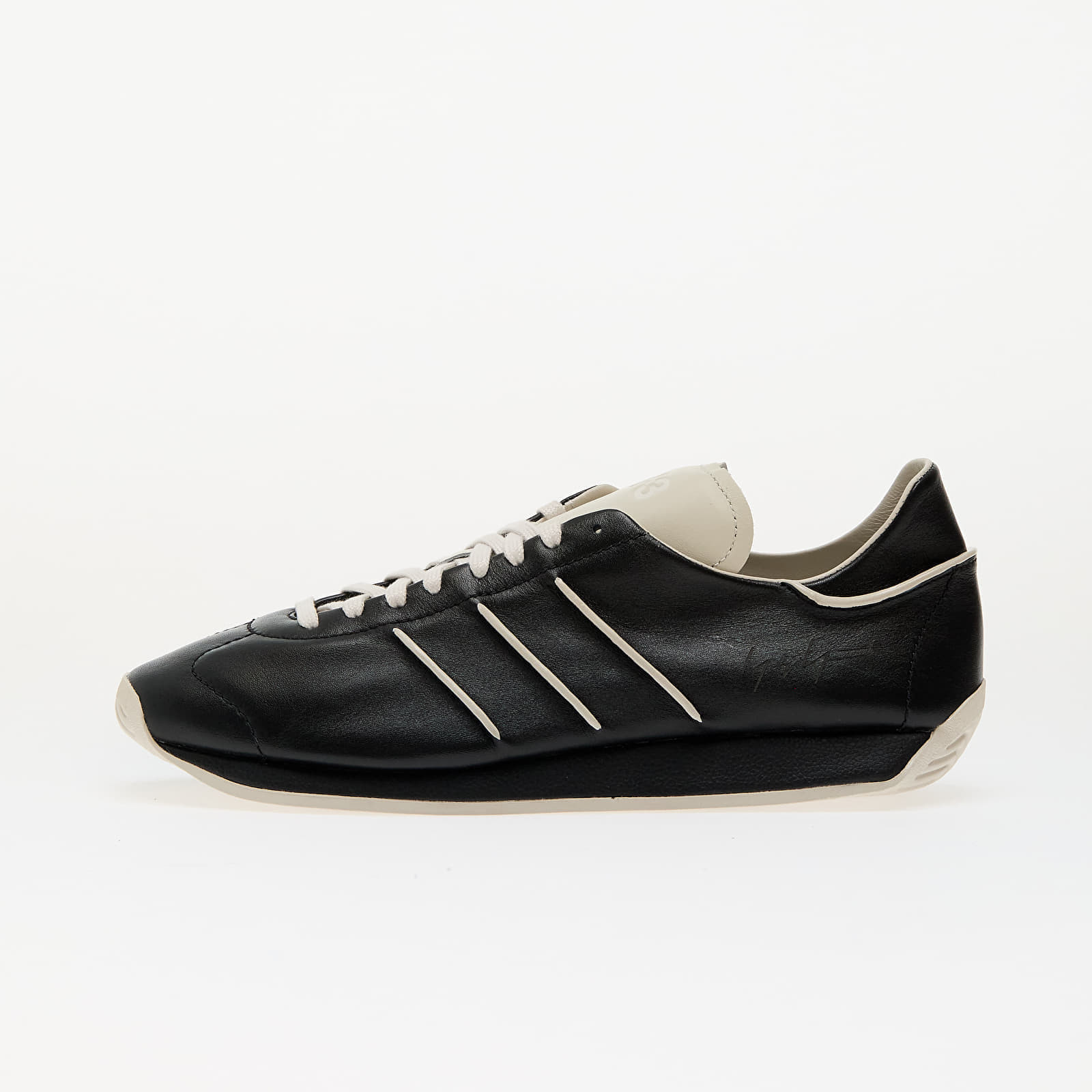 Tenisky Y-3 Country Black/ Black/ Talc EUR 42 2/3