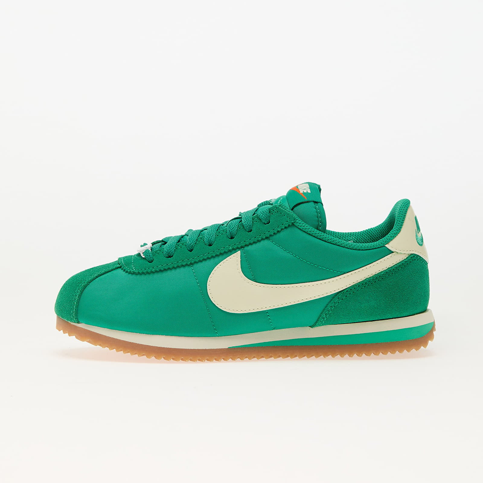 Tenisky Nike W Cortez Textile Stadium Green/ Coconut Milk-Safety Orange EUR 36