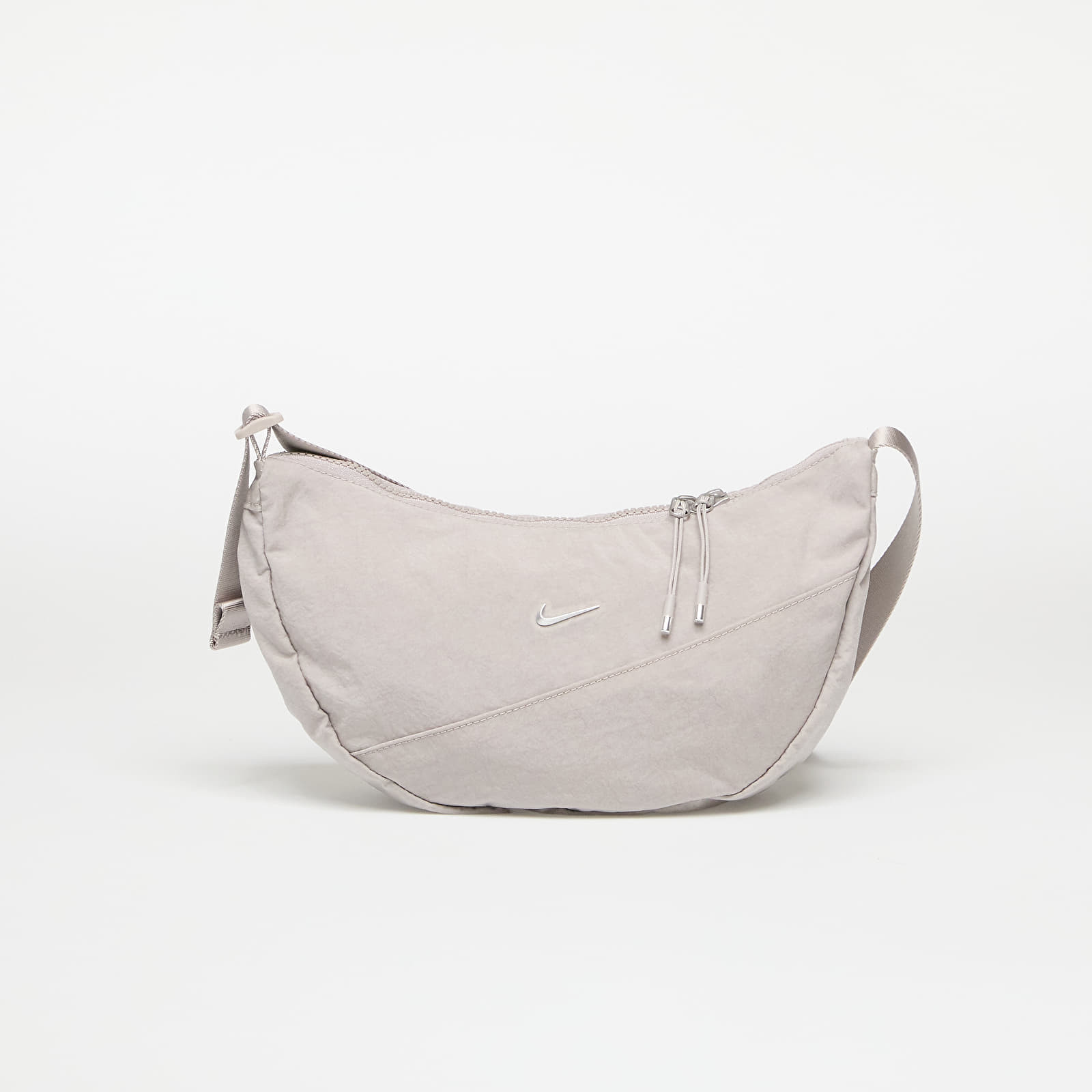 Taška Nike Aura Crescent 4L Crossbody Bag College Grey/ College Grey/ Matte Silver 4 l