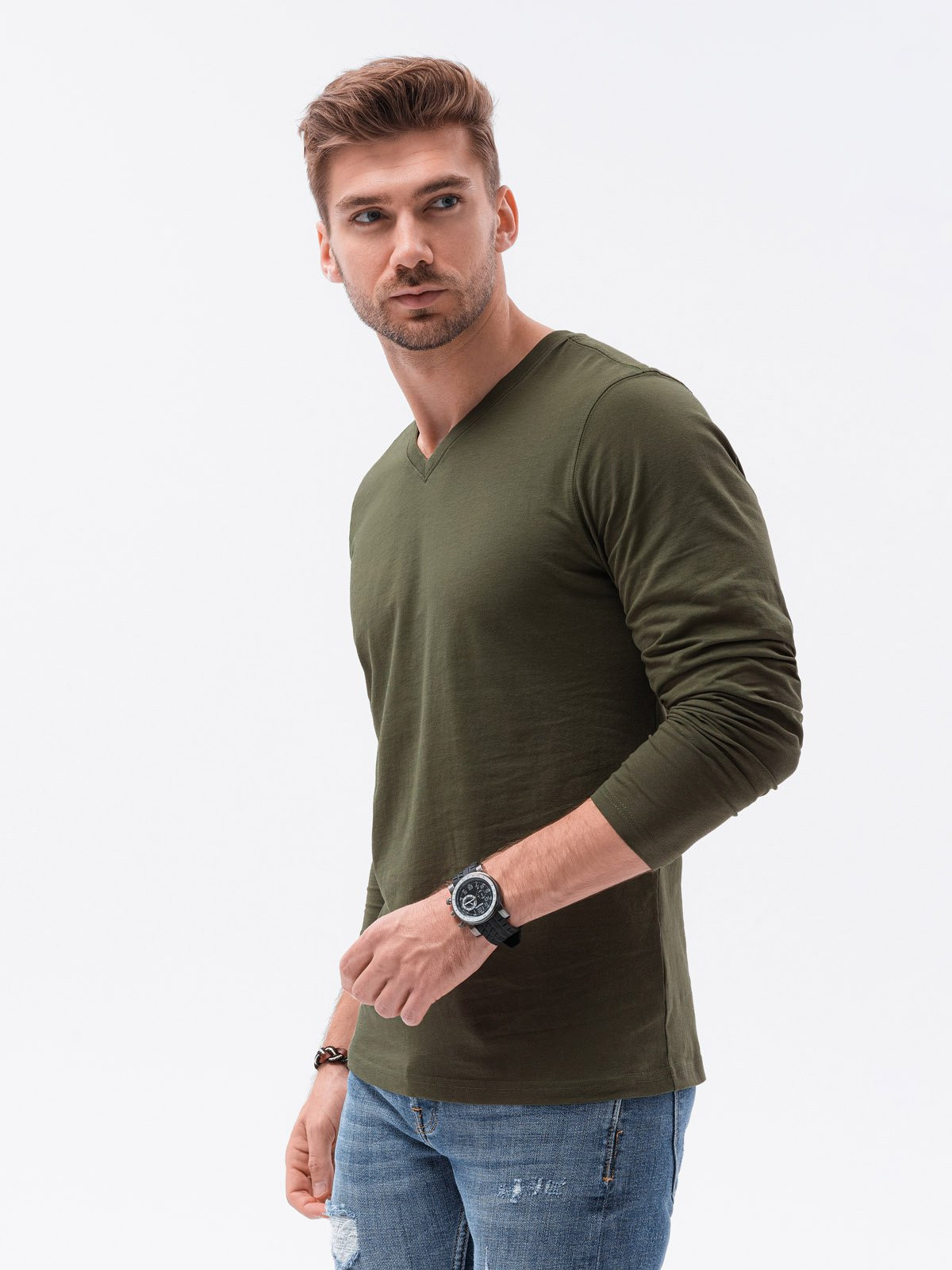 Ombre Men's plain longsleeve