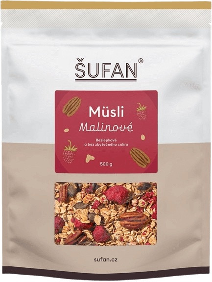 Šufan müsli 500 g - malina