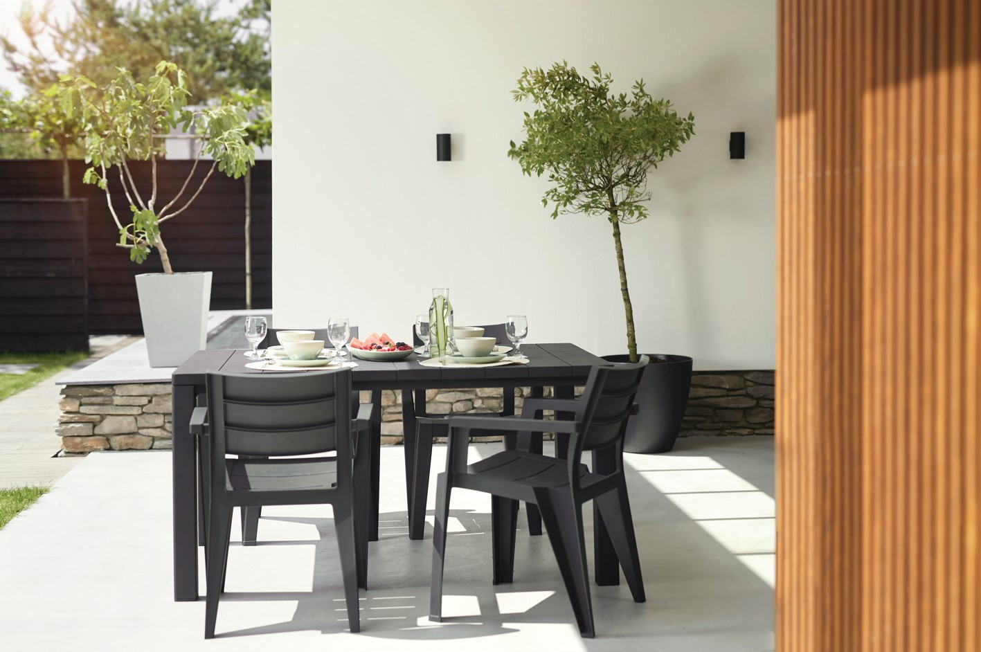 Elvisia Záhradný set JULIANA  | grafit