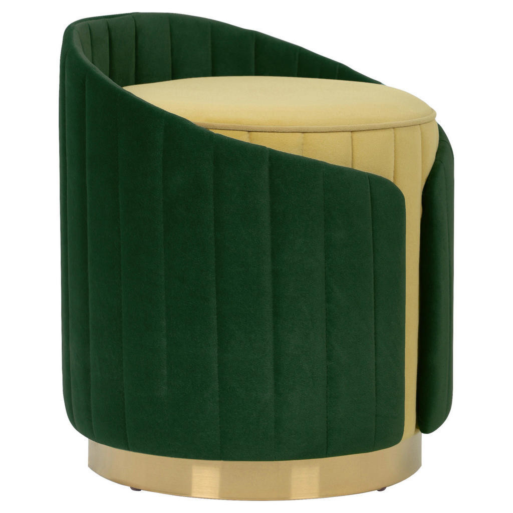 MID.YOU TABURETKA, textil, 40/45 cm