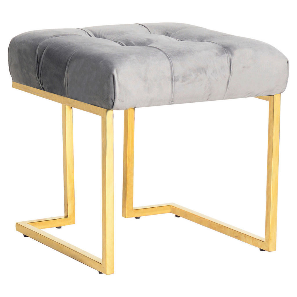 XXXL TABURETKA, kov, plast, 48/48/48 cm