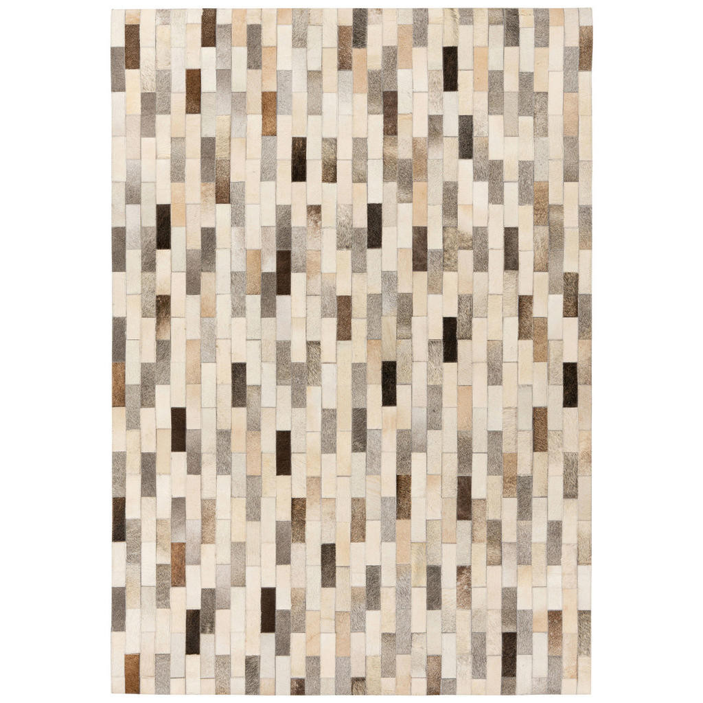 XXXL KOŽENÝ KOBEREC, 120/170 cm, sivá
