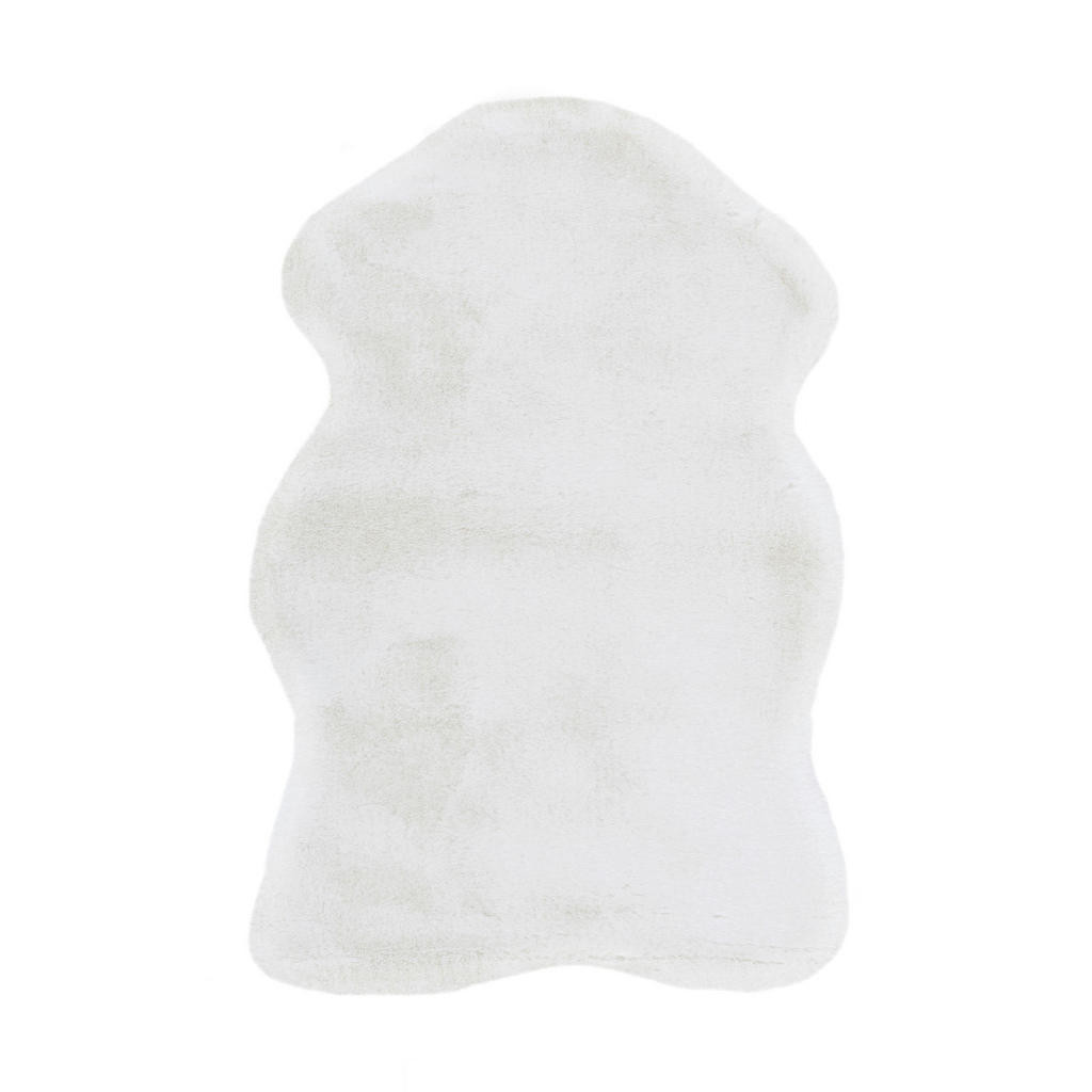 XXXL KOŽUŠINOVÝ KOBEREC, 60/90 cm, biela