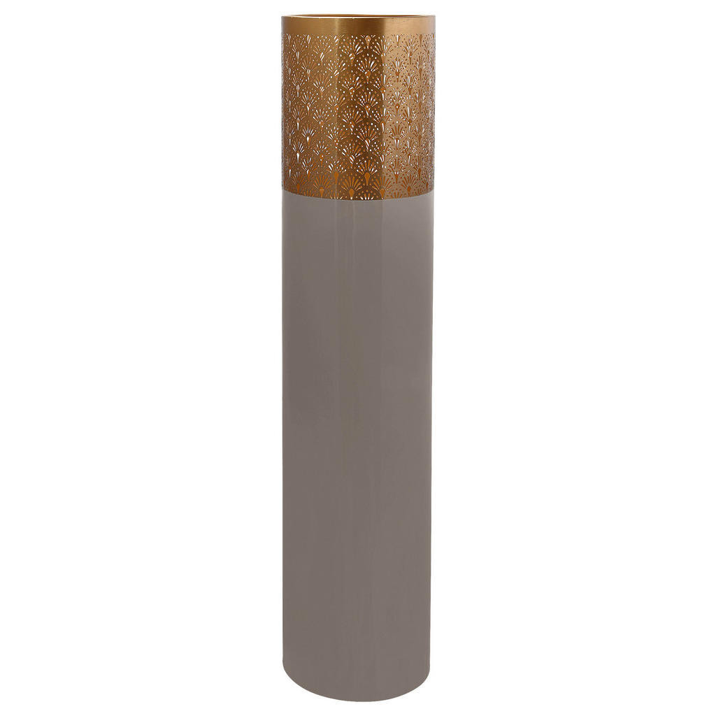 XXXL PODLAHOVÁ VÁZA, kov, 121 cm