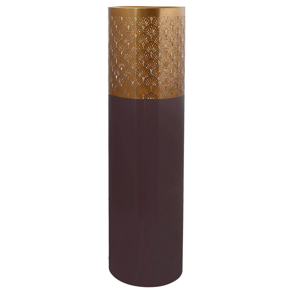 XXXL PODLAHOVÁ VÁZA, kov, 90 cm