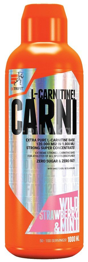 EXTRIFIT Carni Liquid 120000 Broskyňový ľadový čaj 1000 ml