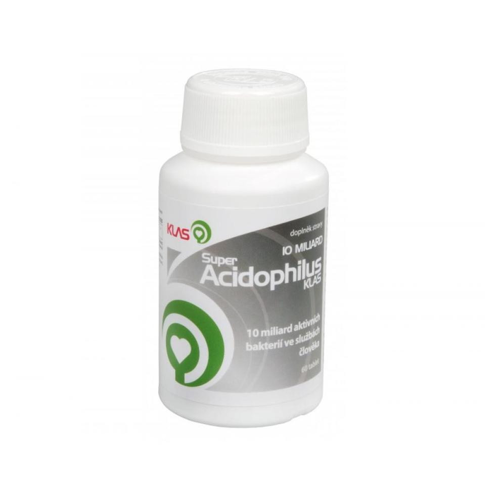KLAS CZ Super Acidophilus 6 miliard laktobacily 60 tabliet