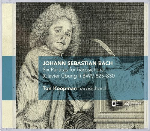 Koopman, Ton - Six Partitas For Harpsichord (Clavier Ubung I), CD