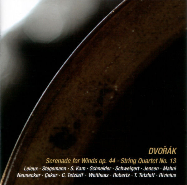 Antonín Dvořák, Serenade for Winds, Op. 44 / String Quartet No. 13, CD