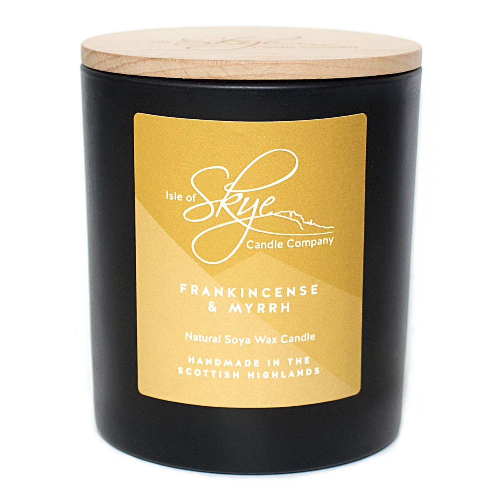 Vonná sviečka FRANKINCENSE & MYRRH, doba horenia 45 hodín, Isle of Skye Candle Company