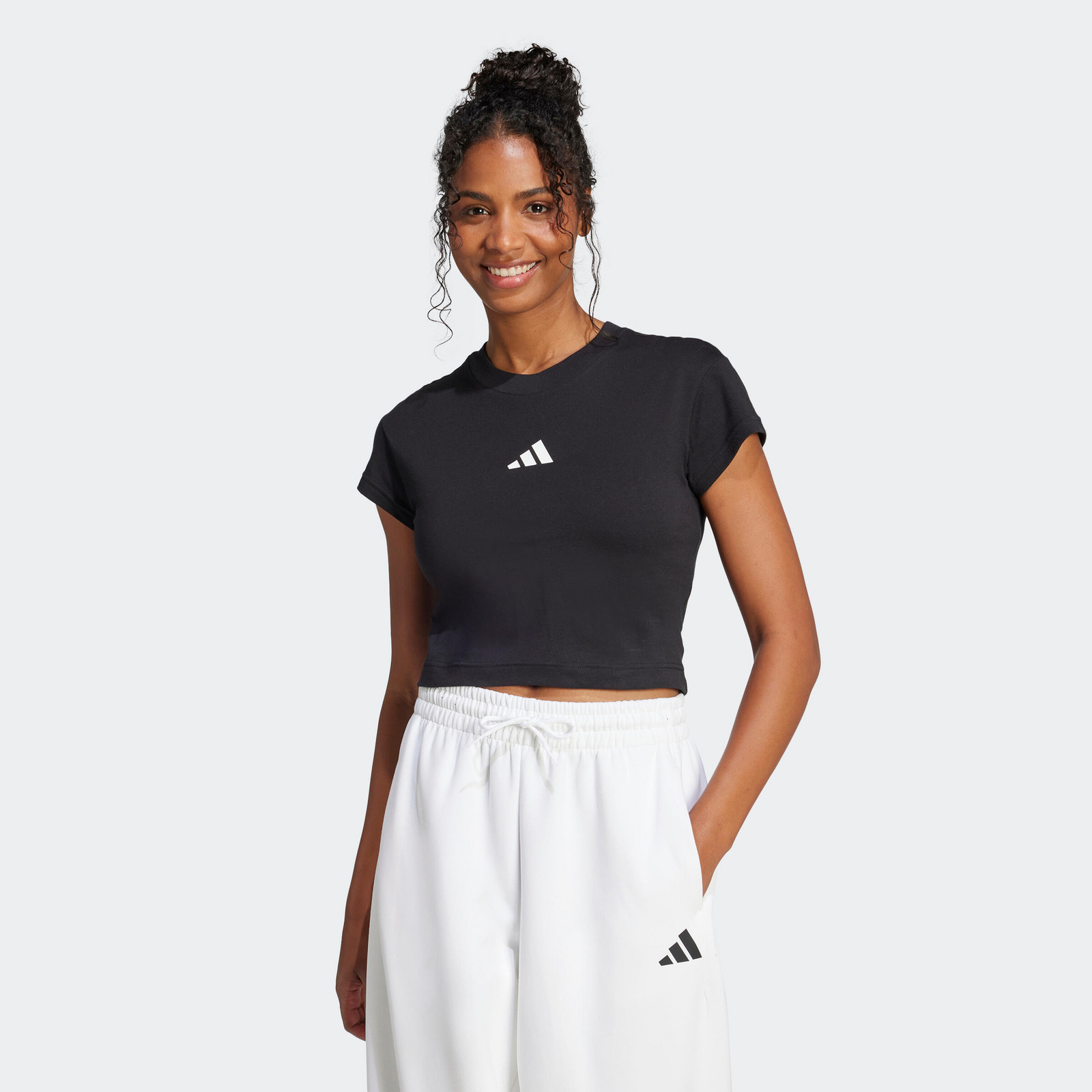 ADIDAS dámske tričko čierne