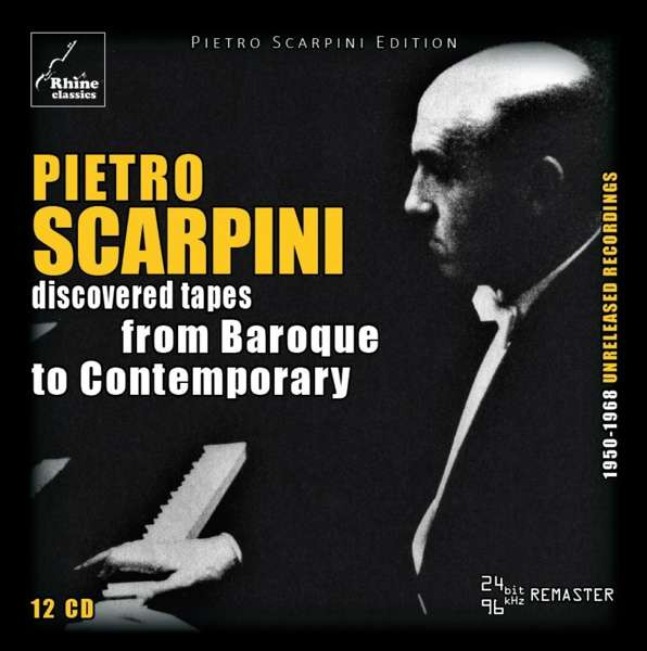 Scarpini, Pietro - Discovered Tapes - From Baroque To Contemporary, CD