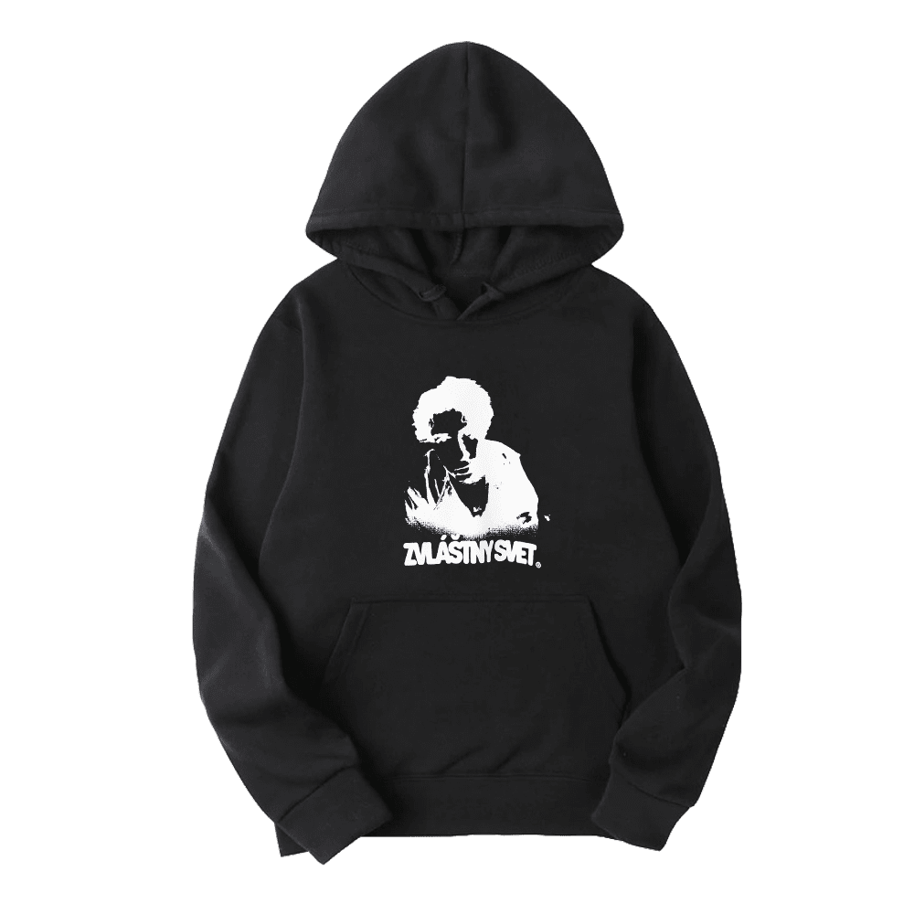 The Curly Simon mikina Zvláštny svet Čierna M