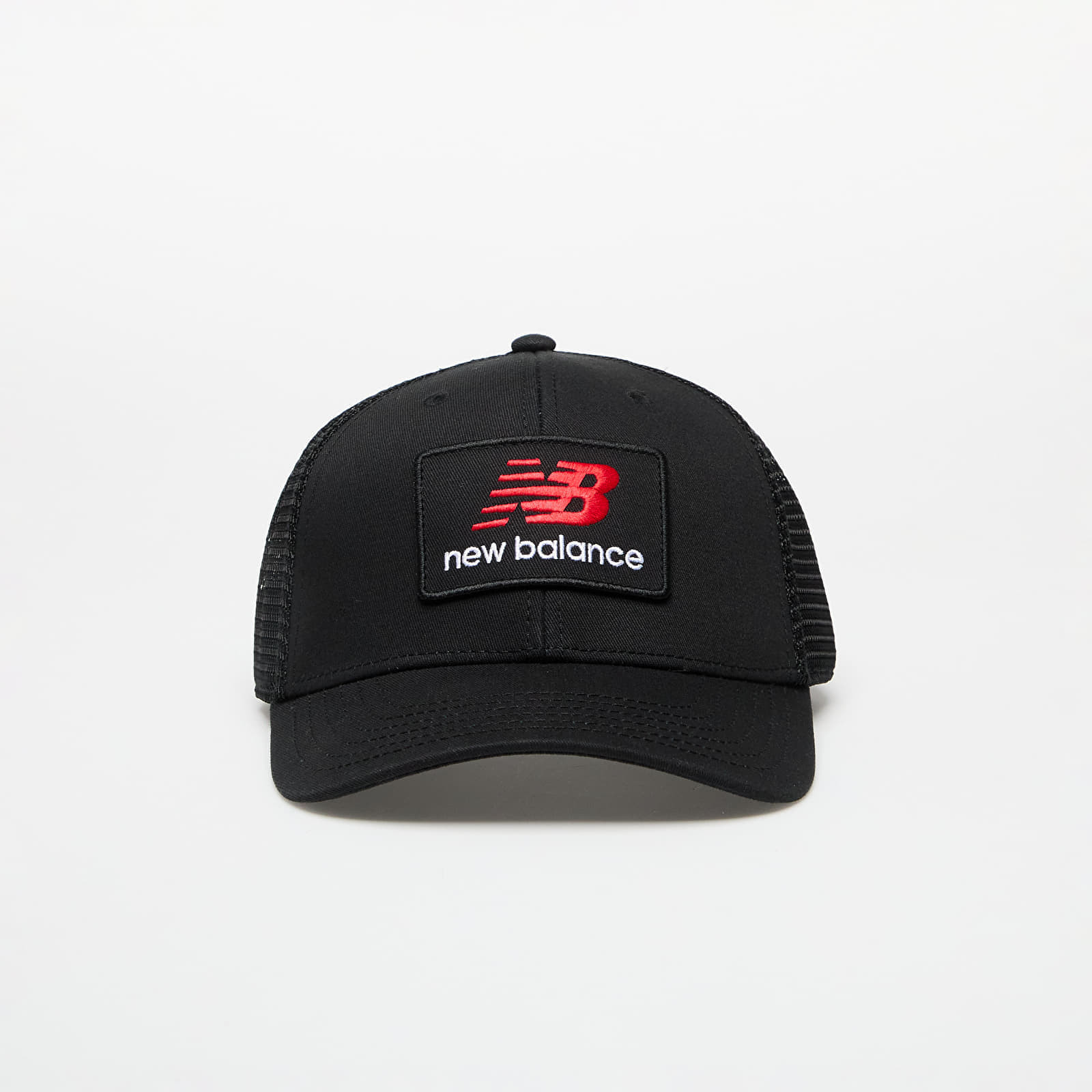 Šiltovka New Balance Stacked Patch Logo Trucker Cap Black Universal
