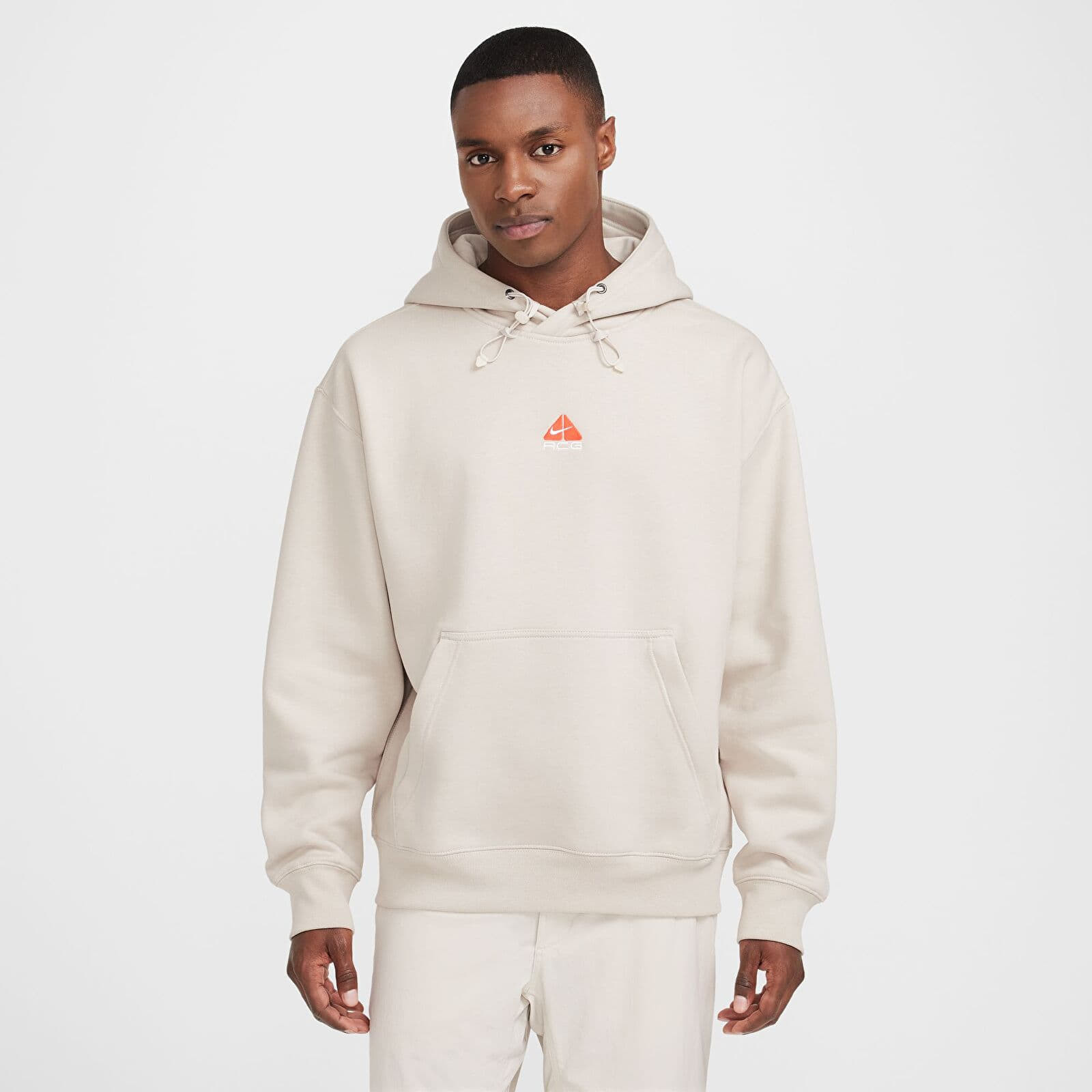 Mikina Nike ACG Therma-FIT Fleece Pullover Hoodie Lt Orewood Brn/ Lt Orewood Brn M