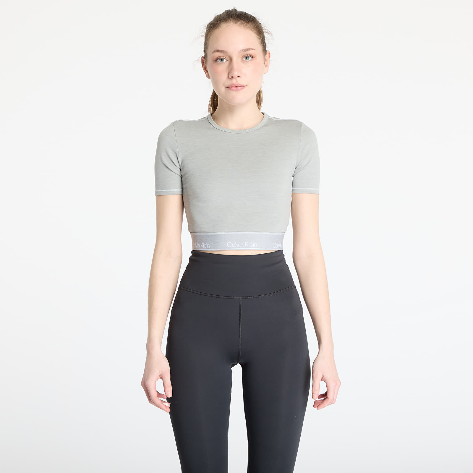 Tričko Calvin Klein Sport Wo Short Sleeve T-Shirt Grey Heather M