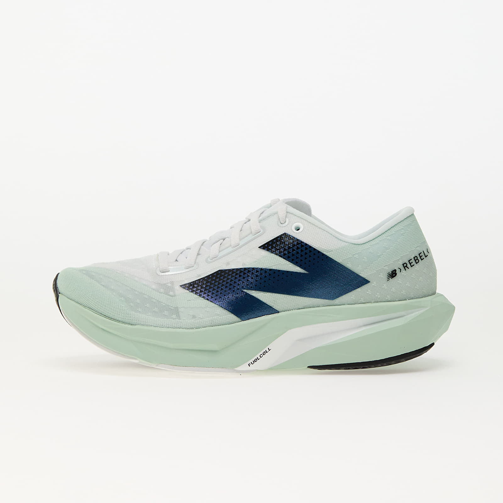 Tenisky New Balance FuelCell Rebel v4 White/ Light Green/ Blue EUR 41.5