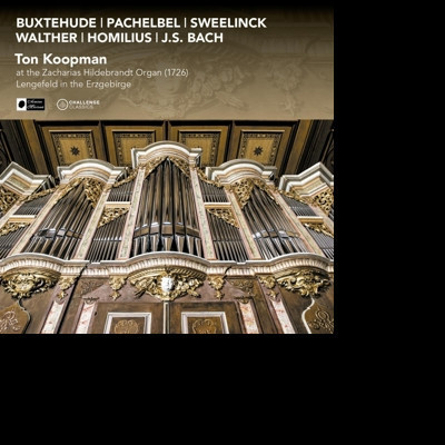 Koopman, Ton - At the Zacharias Hildebrandt Organ (1726), CD