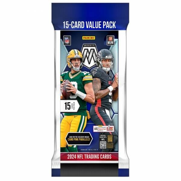 Panini 2024 Panini Mosaic NFL Football Fat Pack - karty amerického futbalu