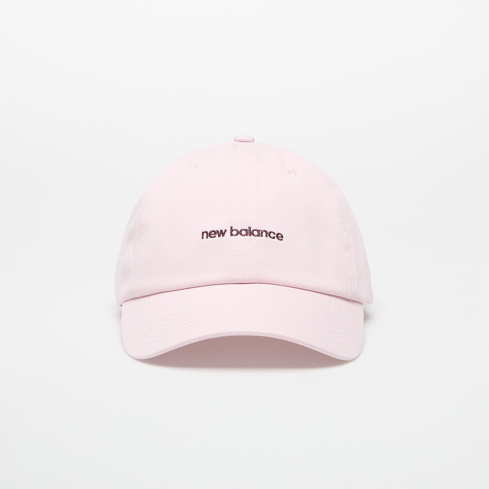 Šiltovka New Balance Women's 6 Panel Linear Logo Cap Pink Universal