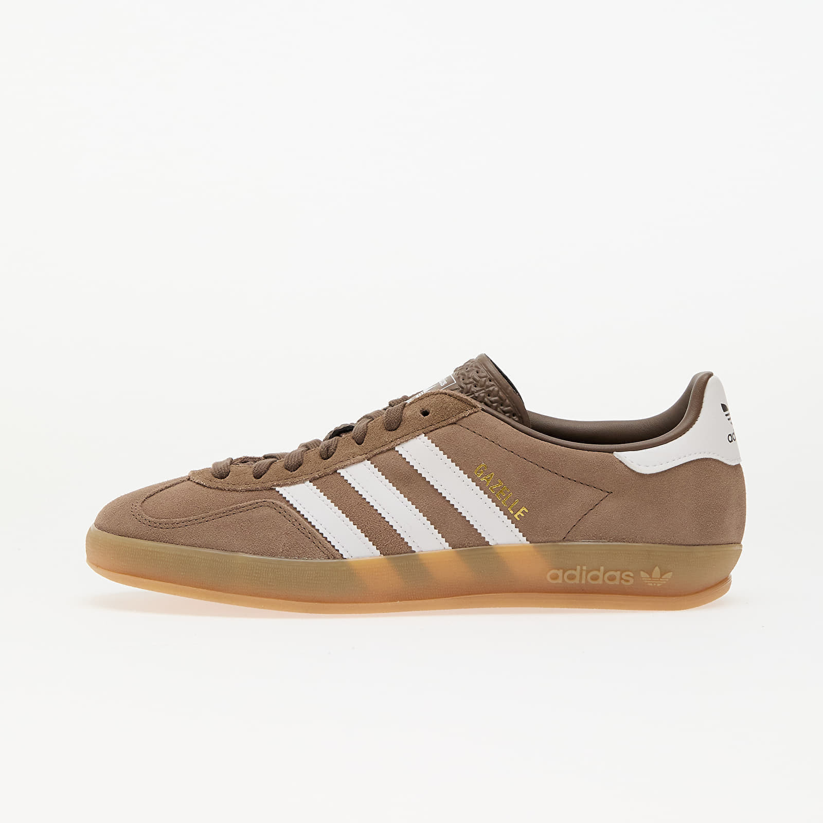 Tenisky adidas Gazelle Indoor Earth Strata/ Ftw White/ Gold Metallic EUR 36