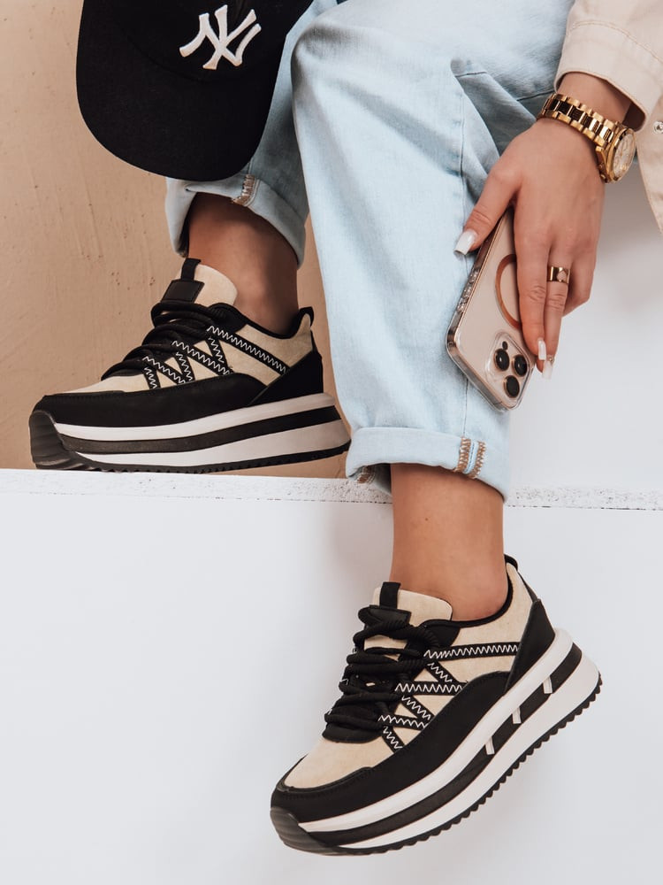 Sneakersy damskie ZENSHO czarne Dstreet